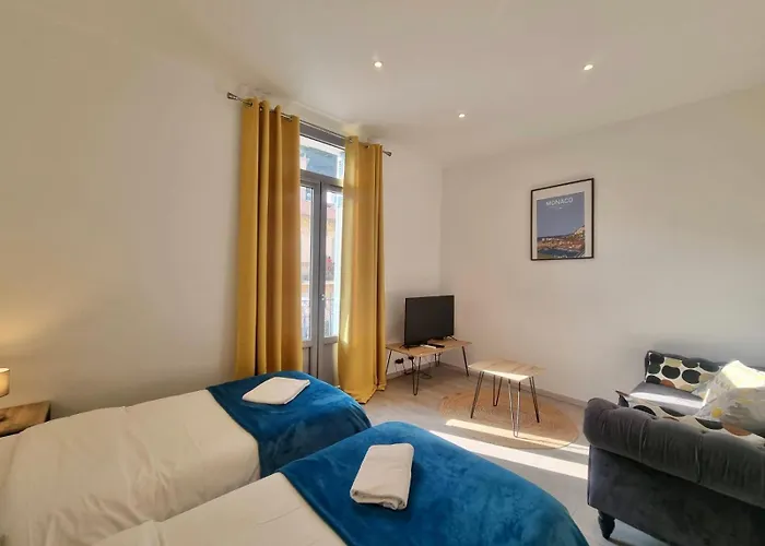 Brigitte Monaco Parking Et Terasse Apartamento *